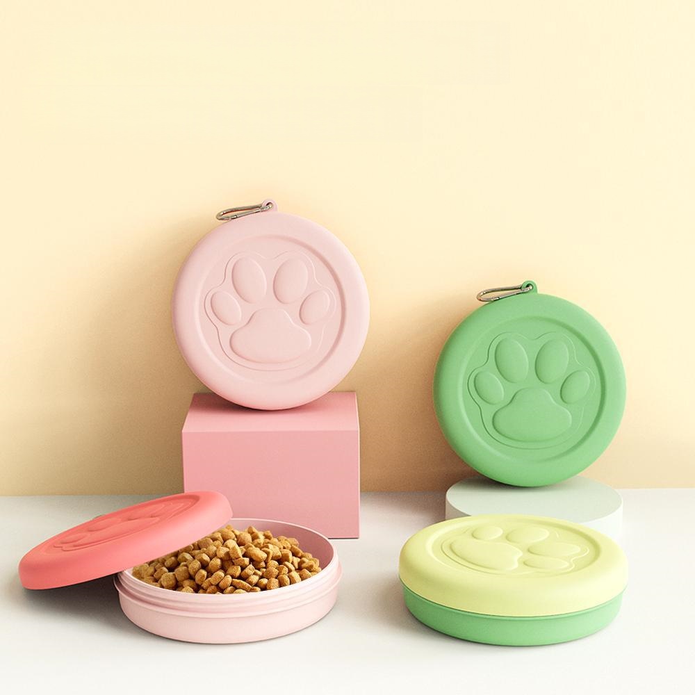 Food Snacks For Hiking - Neue multifunktionale tragbare Outdoor-Haustiernapf 2-in-1 Reise-Hundefutter-Wasserschale