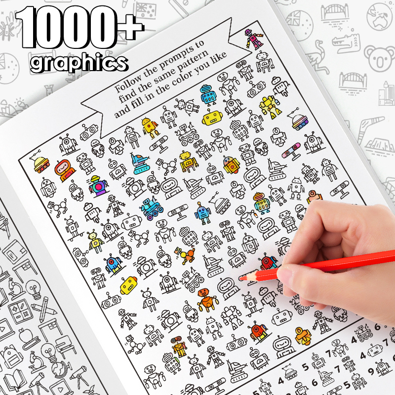 Food And Snacks Coloring Book Bold And Easy - Interaktives Buch mit versteckten Mustern |