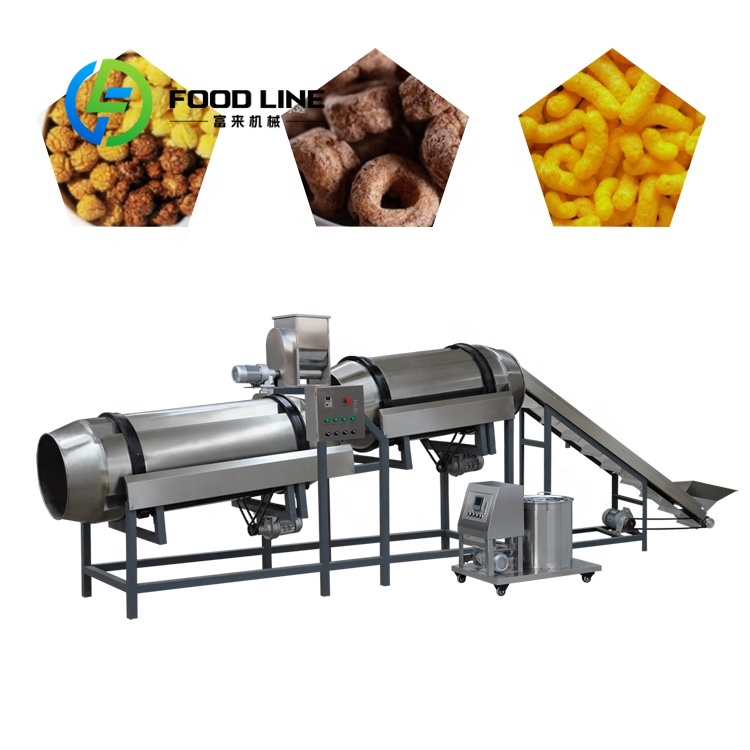 Food Snacks Easy - Kartoffelchips-Gewürztrommel mit leicht zu reinigender Struktur,