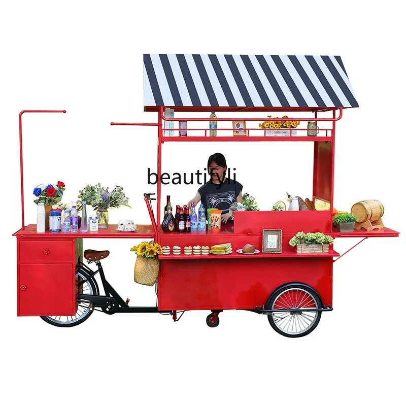 Snacks Food Stall - 03. Mobiler Imbisswagen für den Nachtmarkt,