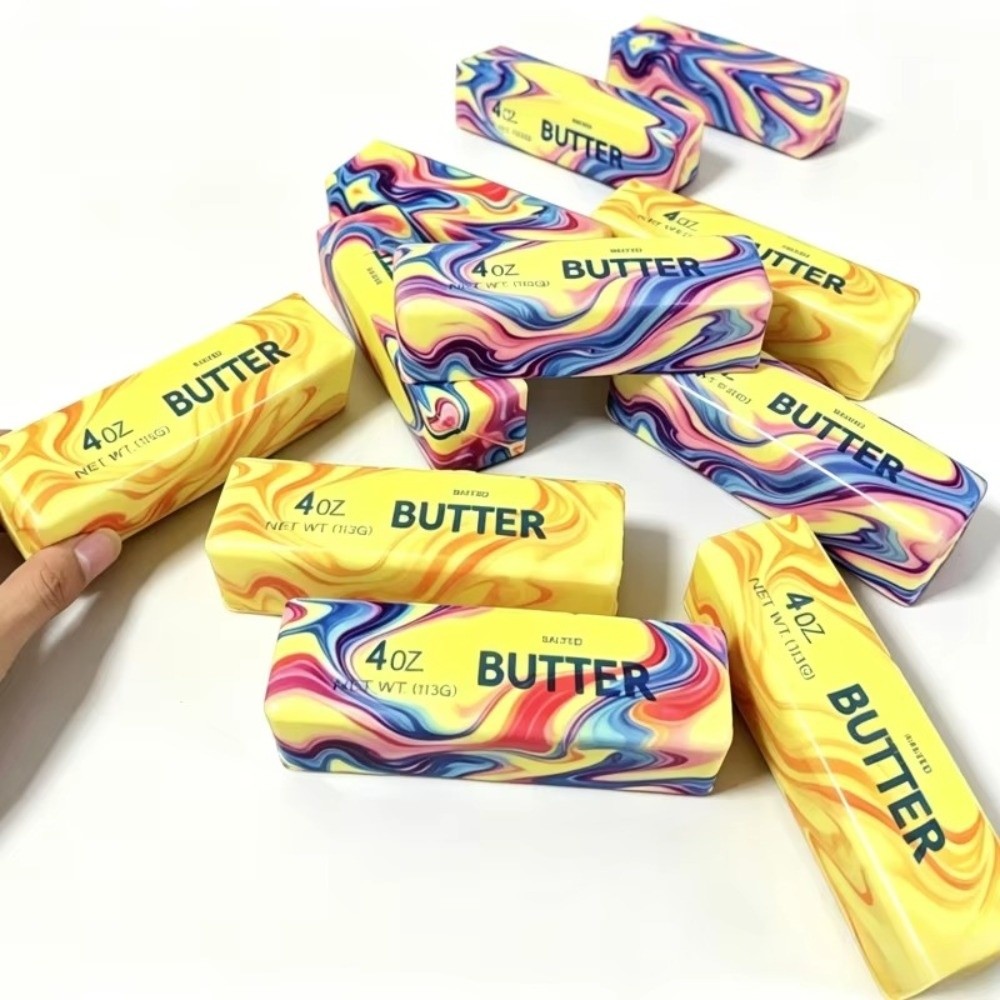 Korean Food Snacks - Weicher Butter-Stick Spielzeug Langsam Aufsteigendes Stressabbau-Spielzeug