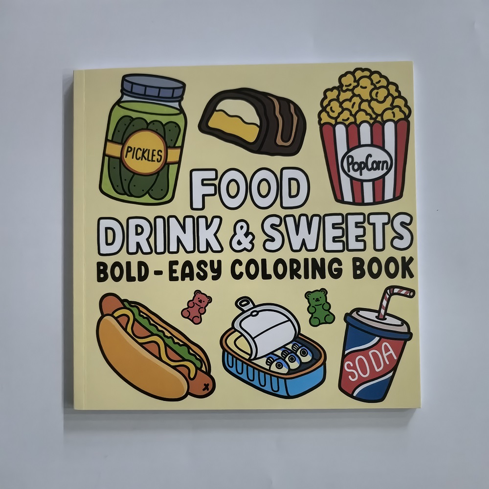 Malbuch für Lebensmittel, Getr – Food And Snacks Coloring Book Bewertung und Preis