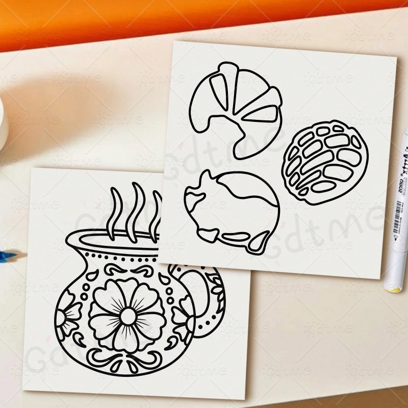 Bold Easy Mexican Treats Malbu – Food And Snacks Coloring Book Bold And Easy Bewertung und Preis