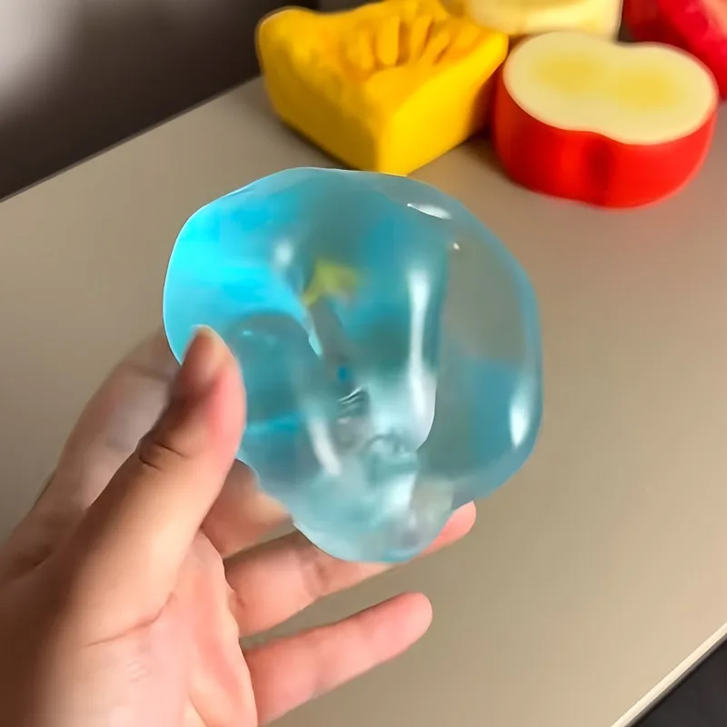 Blaue Maltose Squishy Spielzeu – Korean Food Snacks Bewertung und Preis