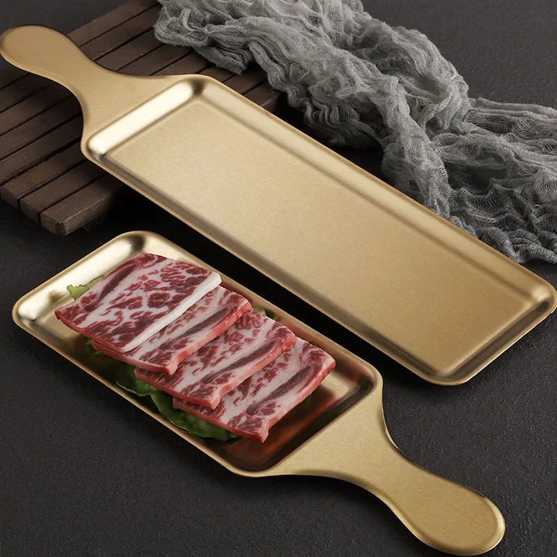 Rechteckige Teller aus Edelsta – Korean Food Snacks Bewertung und Preis