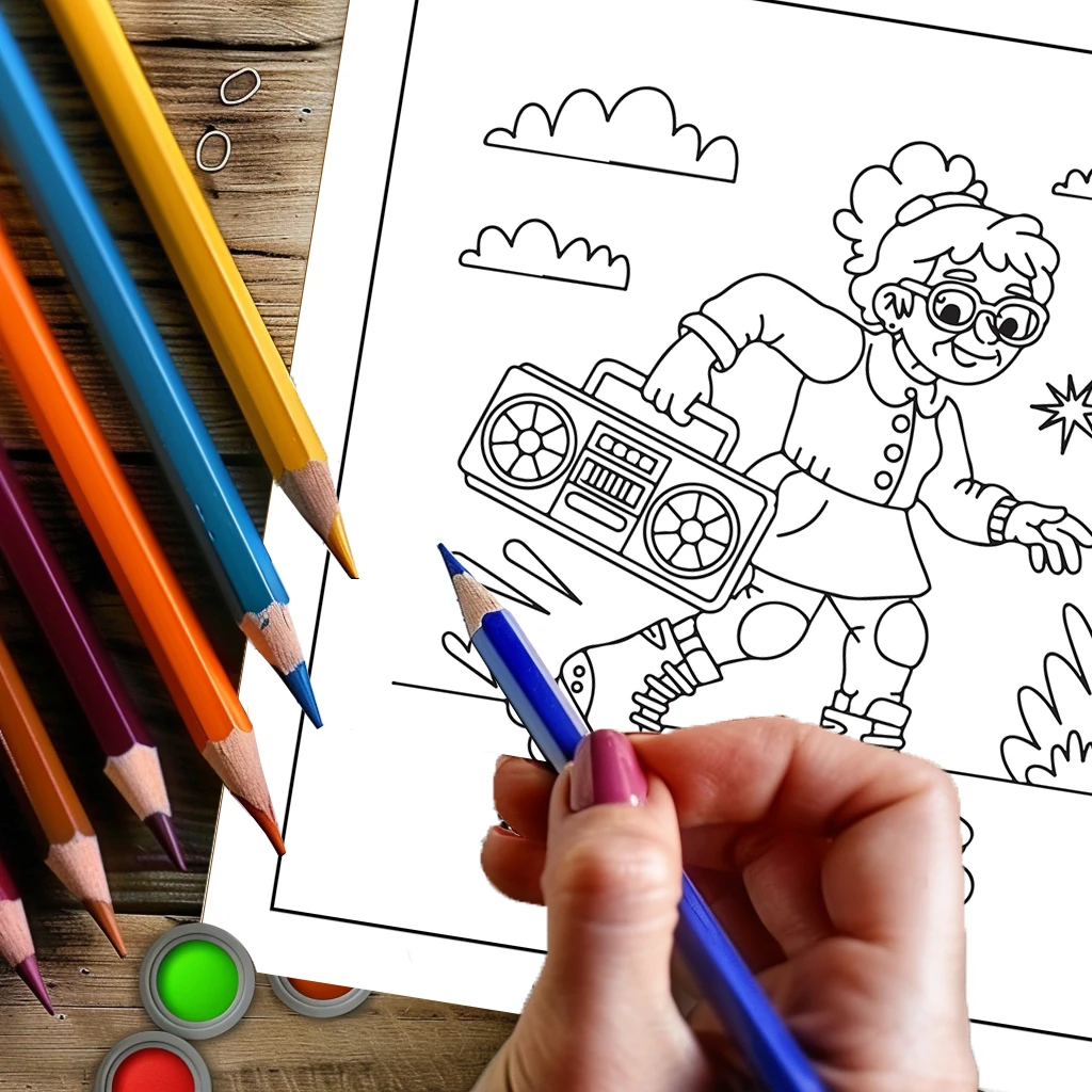 Malbuch für Erwachsene mit Ver – Food And Snacks Coloring Book Bewertung und Preis