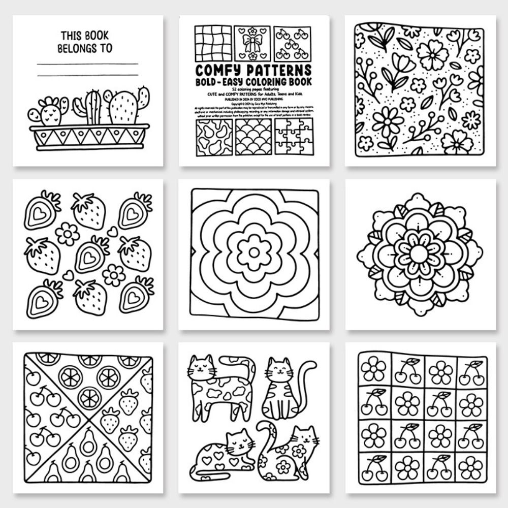 Beruhigendes Malbuch für Mädch – Food And Snacks Coloring Book Bewertung und Preis