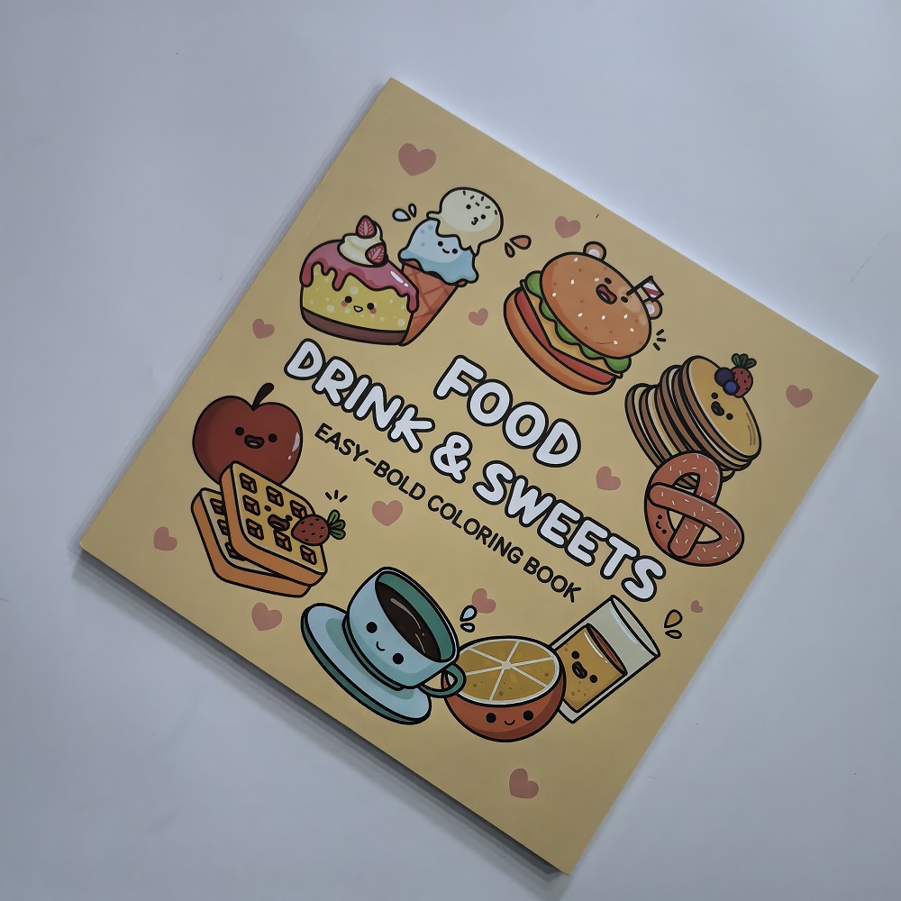Essen, Getränke und Süßigkeite – Food And Snacks Coloring Book Bold And Easy Bewertung und Preis