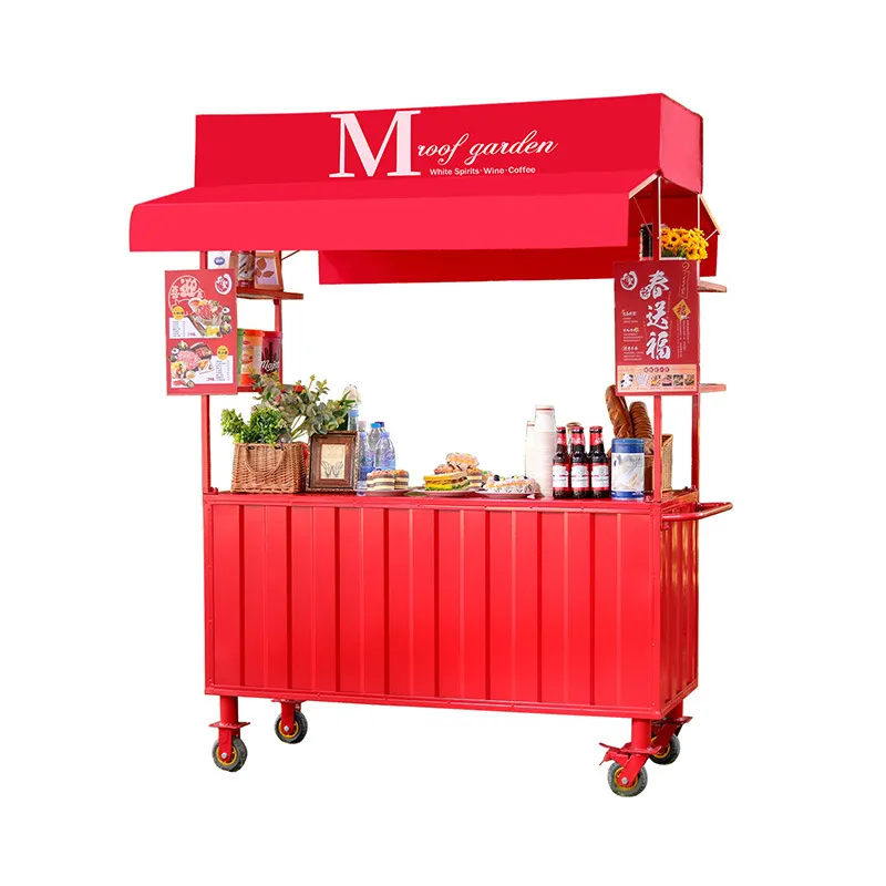 Schmiedeeiserner Imbisswagen,  – Snacks Food Stall Bewertung und Preis