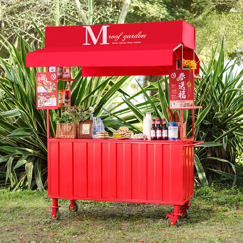Schmiedeeiserner Imbisswagen,  – Snacks Food Stall Bewertung und Preis
