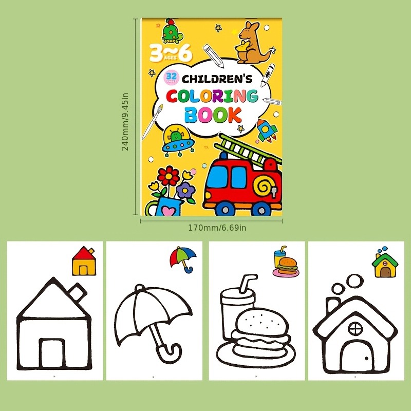 Kinder-Malbuch mit farbigen Mo – Food And Snacks Coloring Book Bold And Easy Bewertung und Preis