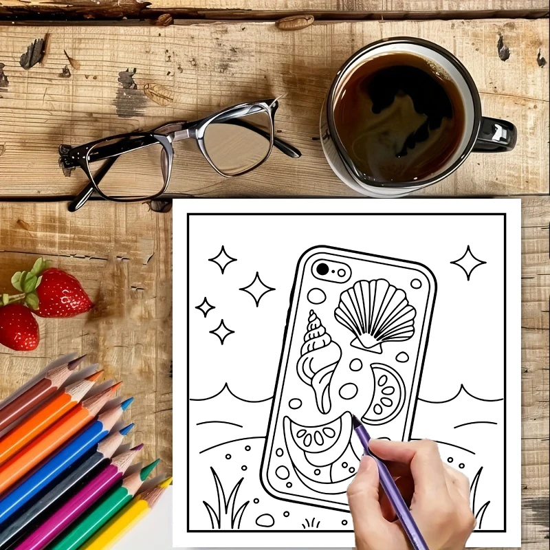 Malbuch Sommer-Spaß für Erwach – Food And Snacks Coloring Book Bewertung und Preis
